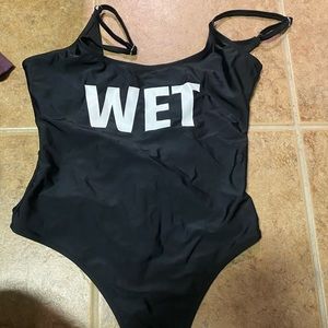 Brand new bathing suit thong medium